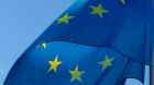 EU Flagge Europa Brüssel Stock EU Flagge Europa Brüssel Stock