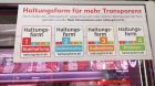Haltungsform kennzeichnung Tierwohl Haltungsform kennzeichnung Tierwohl