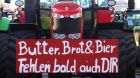 butter brot bier protest demonstration butter brot bier protest demonstration