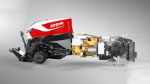 Steyr-Konzepttraktor Die Deutsche Landwirtschafts-Gesellschaft (DLG) hat die Weiterentwicklung des Konzepttraktors von Steyr mit Hybridantrieb – eine Studie davon wurde in 2019 erstmals auf der Agritechnica gezeigt – als Agrifuture Concept Winner nominiert.